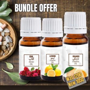 Bundle Offer - Orange Oil - Rose Oil - Lemon Oil